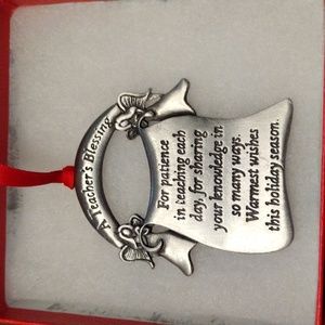 Camco Holiday ornament Teachers Blessing.